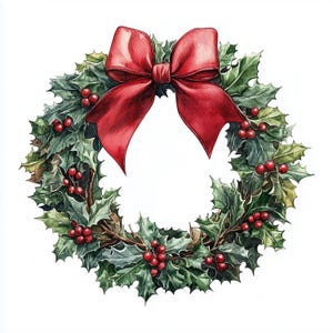 Bacche Rosse Di Agrifoglio E Foglie Modello Di Natale Senza Soluzione Di Continuita Sfondo Con Botanico Tradizionale 34723983