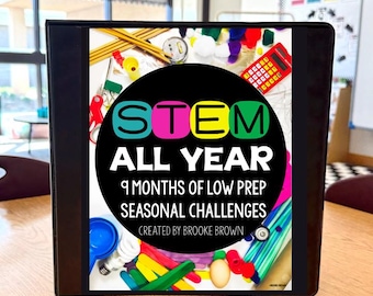 K-5 STEM-aktivitetspaket: Säsongsbetonade vetenskapsprojekt (digital nedladdning