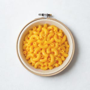 Korsstygnsmönster för Mac & Cheese | Skålserien (PDF)
