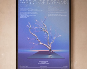 Póster Dreamcore | Arte mural Vaporwave | Decoración surrealista para dormitorio