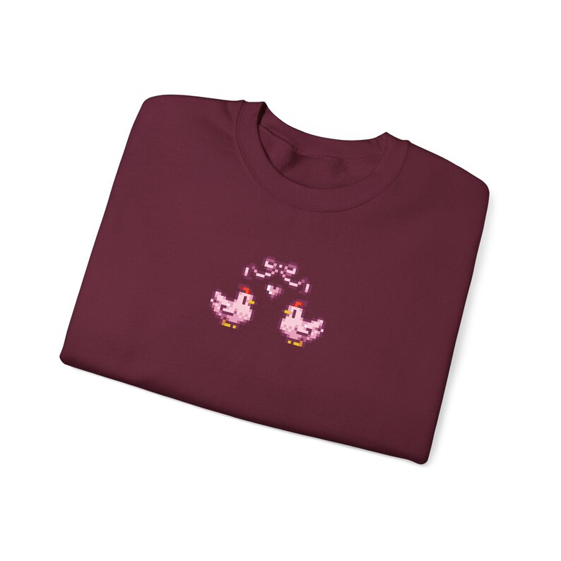 Stardew Valley Sweatshirt, Chicken Sweatshirt image 6