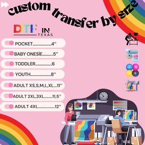 Custom DTF Gang Sheet Transfer, Hot Peel, Wholesale Ready-to-Press Heat Transfer