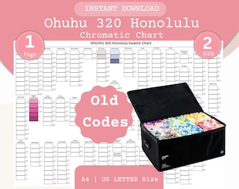 Stalenkaart Ohuhu 320 Honolulu (oude codes) (pdf)