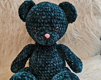 Sparkle Teal Teddy Bear