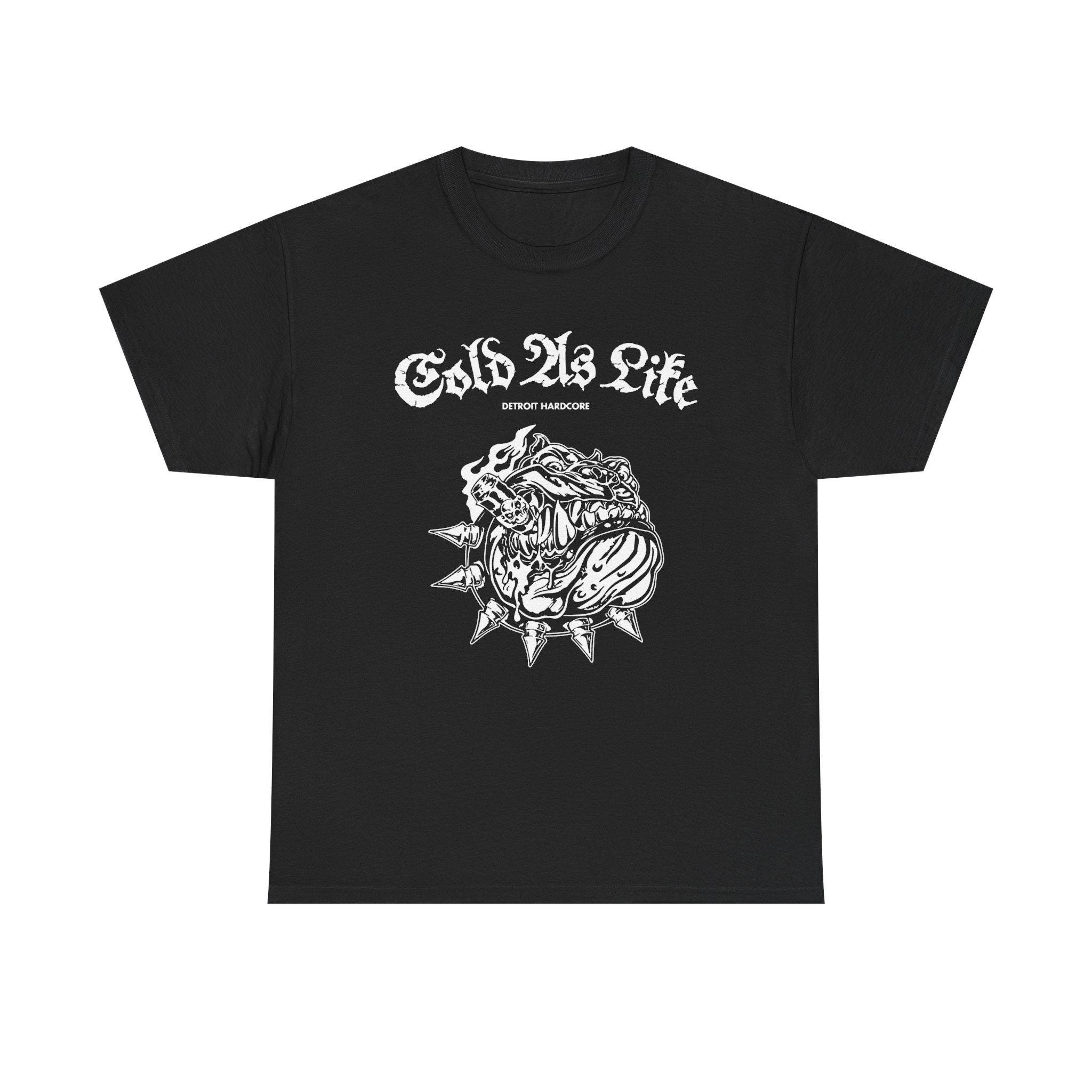 コールド アズ ライフ Tシャツ XL ベージュ デトロイトハードコア