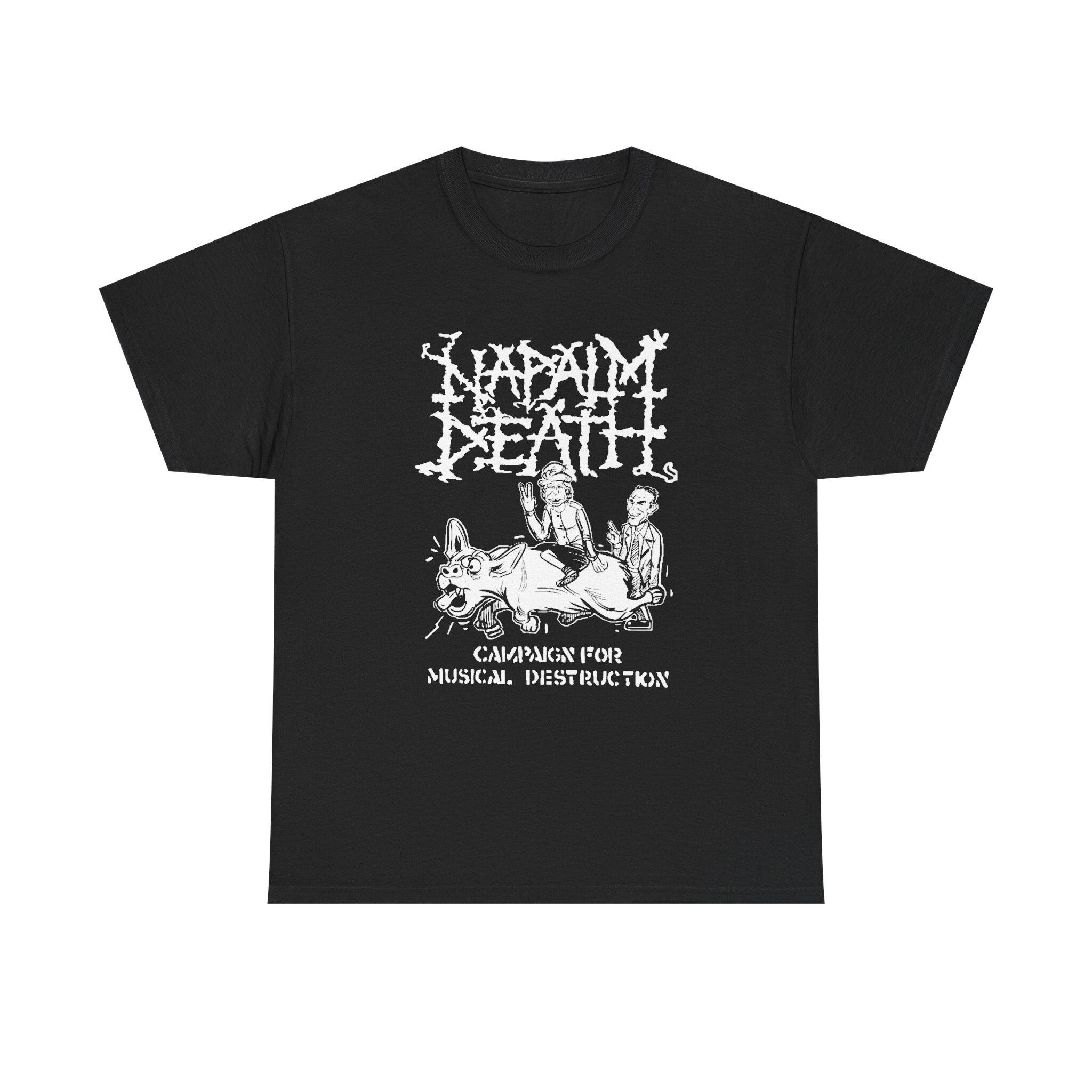 Vintage Napalm Death Shirt - Etsy