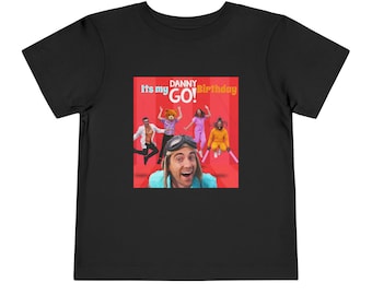 Danny Go! Birthday Crew Toddler Tee | Kids Birthday Shirt
