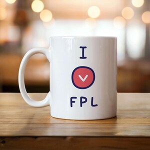 Fantasy Football FPL-mugg | Handritad fotbollsfangåva | Fotbollsmugg | Fantasy League Manager Cup | Rolig present till honom | Sportmugg