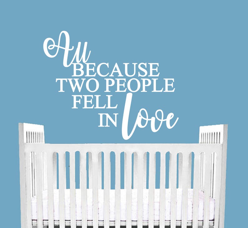 All Because Two People Fell in Love Svg Graphic by TeeKing124 · Creative Fabrica