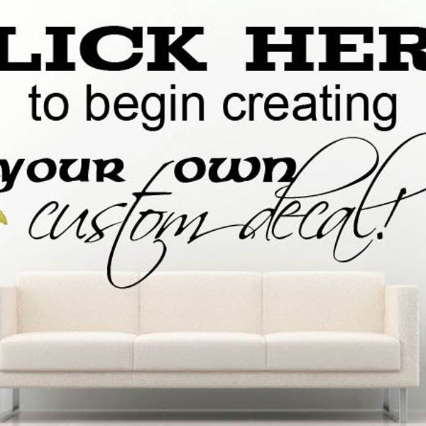 Movie Wall Decal Etsy