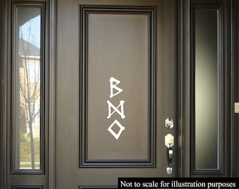 Burglar Danger Reward rune symbol inspired Vinyl Decal