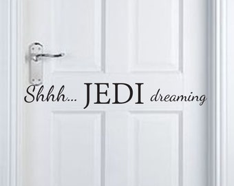 Dreaming Door Decal Nursery Room Door Decal Baby dreaming Kids Décor art storybook childrens newborn