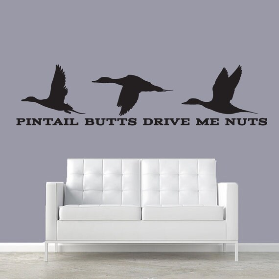 3D Duck Butt Truck Window Cling Hunting Gag Gift 3D Duck Butt Truck Window Cling Hunting Gag Gift