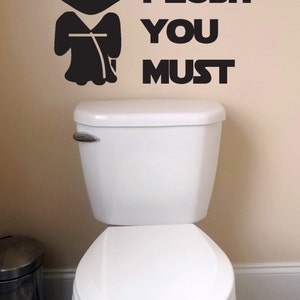 Bathroom wall decals Kids Décor Wall Toilet Decal Wash Flush Seat down Brush teeth Funny inspired art Tub decorations storybook nursery