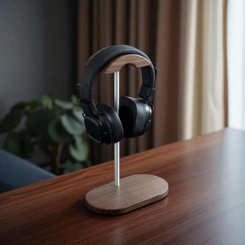 Headphone Stand Grovemade Wood Rgb Headphone Stand