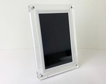 Acrylic Digital Video Frame, 5 Inch HD Display, Photo & Video Loop