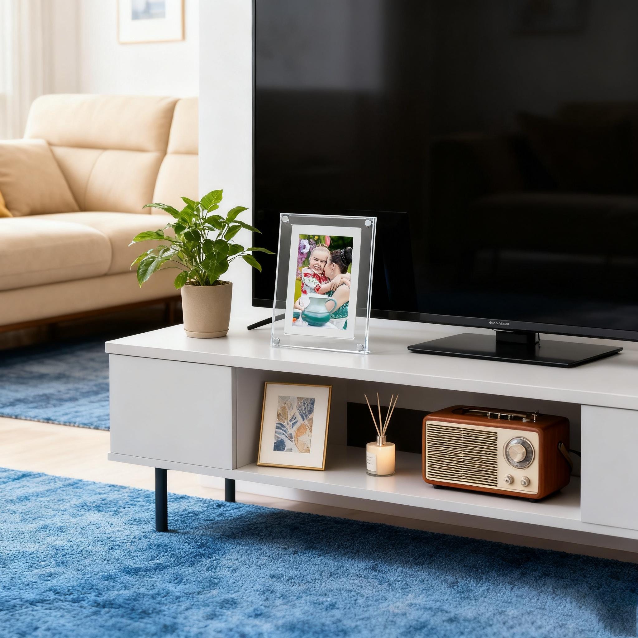 Digital Rick Rack Frame For Slideshow Custom Acrylic Digital Video Frame With Music & Motion Personalized ...