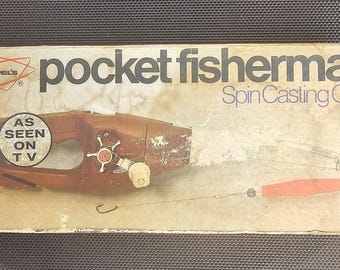 Vintage 1972 Popeil Pocket Fisherman - Etsy