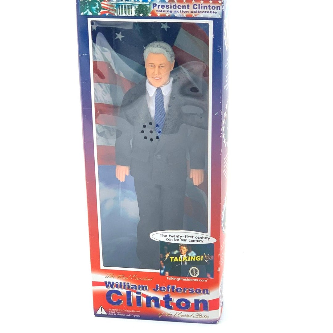 Bill Clinton Talking Figure - Etsy