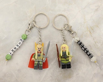 Custom Made Adventure Movie Inspired Keychain for The King and Elf Prince  Fans