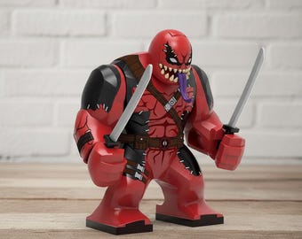 Custom Made Comic Movie Inspired Bigfig Crazy Venompool Big Figure