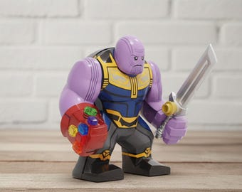 Custom Made Superhero Movie Inspired Thanos Big Figure