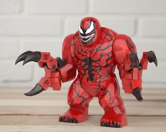 Custom Made Comic Movie Bigfig Inspired Red Carnage Big Figure
