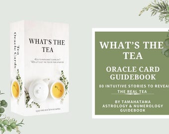WHAT'S THE TEA? Oracle Cards |  English Guidebook（pdf only）