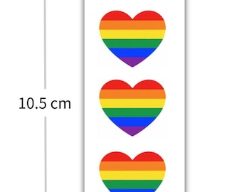Tatuajes temporales - Tatuajes del Orgullo, LGBTQ