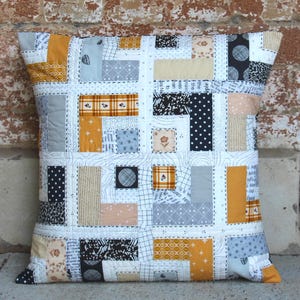 Patrón de cojín Urban Crossways / Descarga digital en PDF / Tamaños A4 y Carta (EE. UU.)