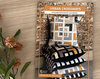 Wzór na poduszkę Urban Crossways | Broszura drukowana A5