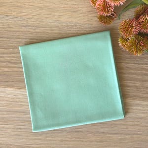 Devonstone Light Turquoise Cotton Solid Fabric: Fat Quarter or Fabric Length