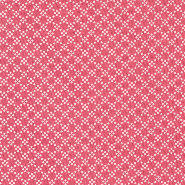 Raspberry PINK Tonal Dot from the Grace Collection By Brenda Riddle Designs For Moda - Fat Quarter / Fabric Lengths