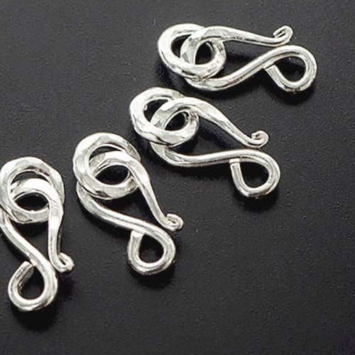 4 of Karen Hill Tribe Silver Clasps 12 Mm. :ka4121 - Etsy