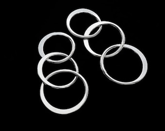 【オンラインショップ】 4 of Charms Rings Circle Three-link Silver Sterling 925 ミュージシャン