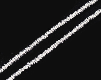 160 of Karen Hill Tribe Silver Little Stick Beads 1.4x0.8 mm. :ka2118