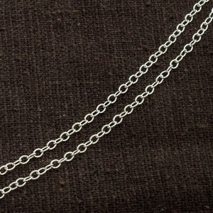 アクセサリー [m-NL204] Karen Silver Necklace 38cm Karen Necklace | Maria Black