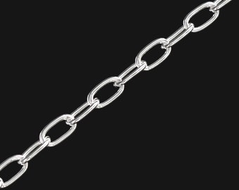 18 inches of 925 Sterling Silver Chain 4x6.5 mm. :th0579