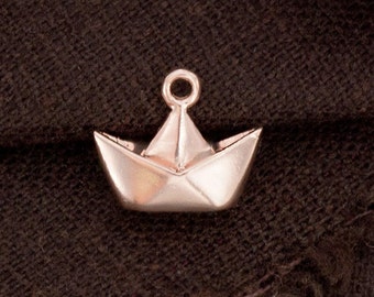 Goldia Sterling Silver 3D D/C Boat Propeller Charm Goldia Sterling Silver 3D D/C Boat Propeller Charm