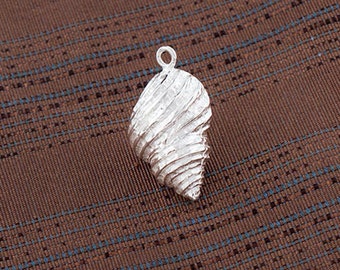 1 of 925 Sterling Silver Shell Pendant 11x17 mm. :tm0160