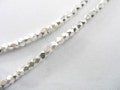 75 of Karen Hill Tribe Silver Faceted Beads 2mm. 6.5 " :ka2572 product logo