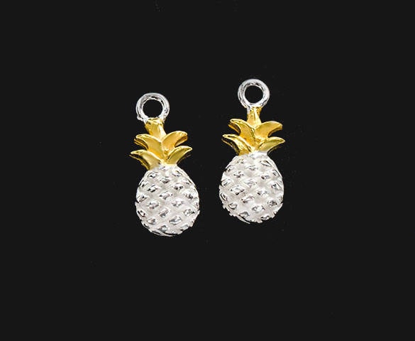 新品✨NEW TOP CHARM PINEAPPLE Wholesale The Pineapple Tradition Charms in a Basket (24 pc