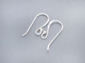 5 pairs of 925 Sterling Silver Ear Wires 9x20mm. :th1479 product logo