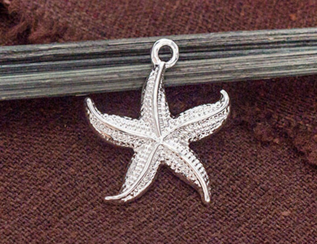 1 of 925 Sterling Silver Starfish Pendant 20mm. :th2607 - Etsy