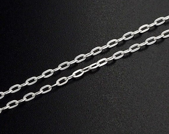 Etsy sterling online silver chain