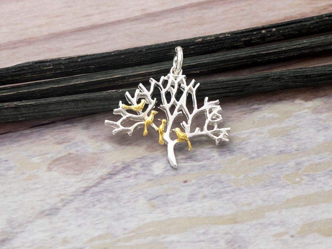 1 of 925 Sterling Silver Tree of Life Pendant 18x20 Mm.polish Finished ...