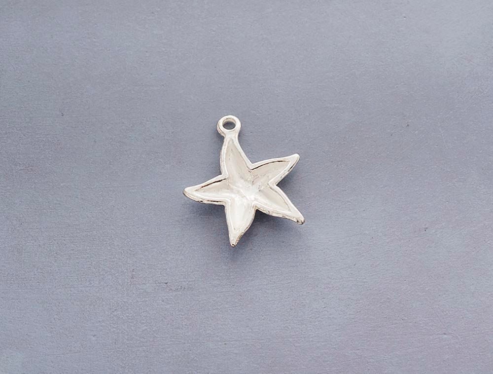 1 of 925 Sterling Silver Starfish Pendant 16mm. :th1508 - Etsy