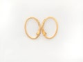 2 pairs of Sterling Silver Gold Vermeil Style Oval Lever Back Earwires 12x17 mm. :vm0198 product logo