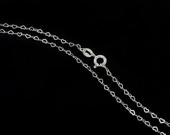 CHIEKO＋heart stock pierce (silver) 16G/18G/20G S shape Sterling Silver Heart Helix Piercings