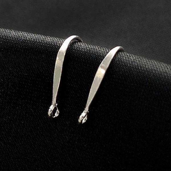 5 pairs of Sterling Silver French Ear Wires 10.5x19 mm., #20 AWG wire  :tk0416